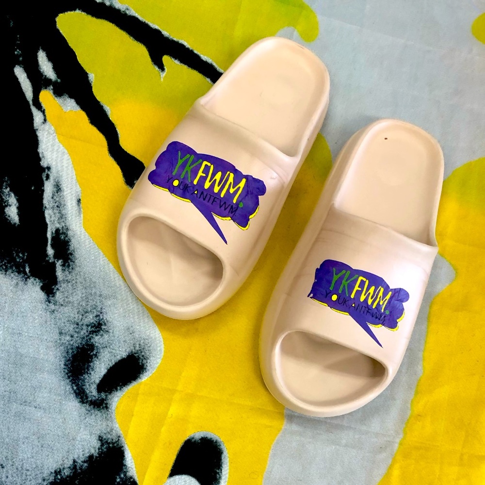 YKFWM. youkantfwm Slides for men